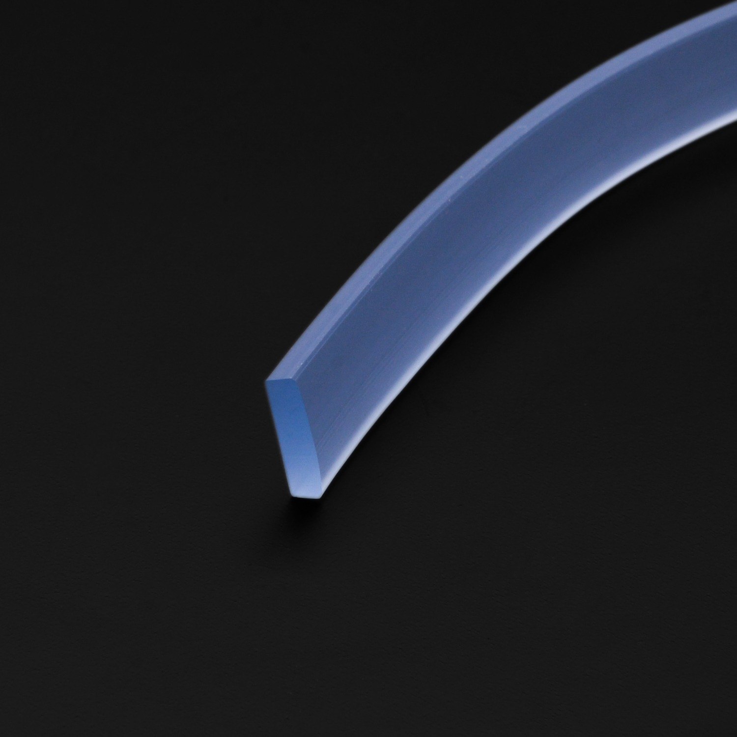 Keder plaski PVC do obszywania grafik 12x3mm, 14x3mm