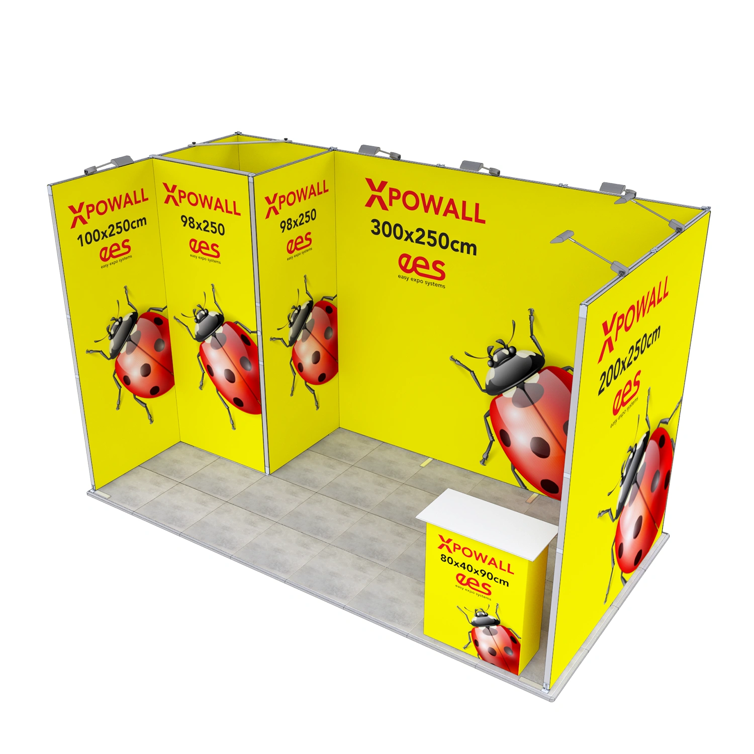 Xpowall 4×2 Stand