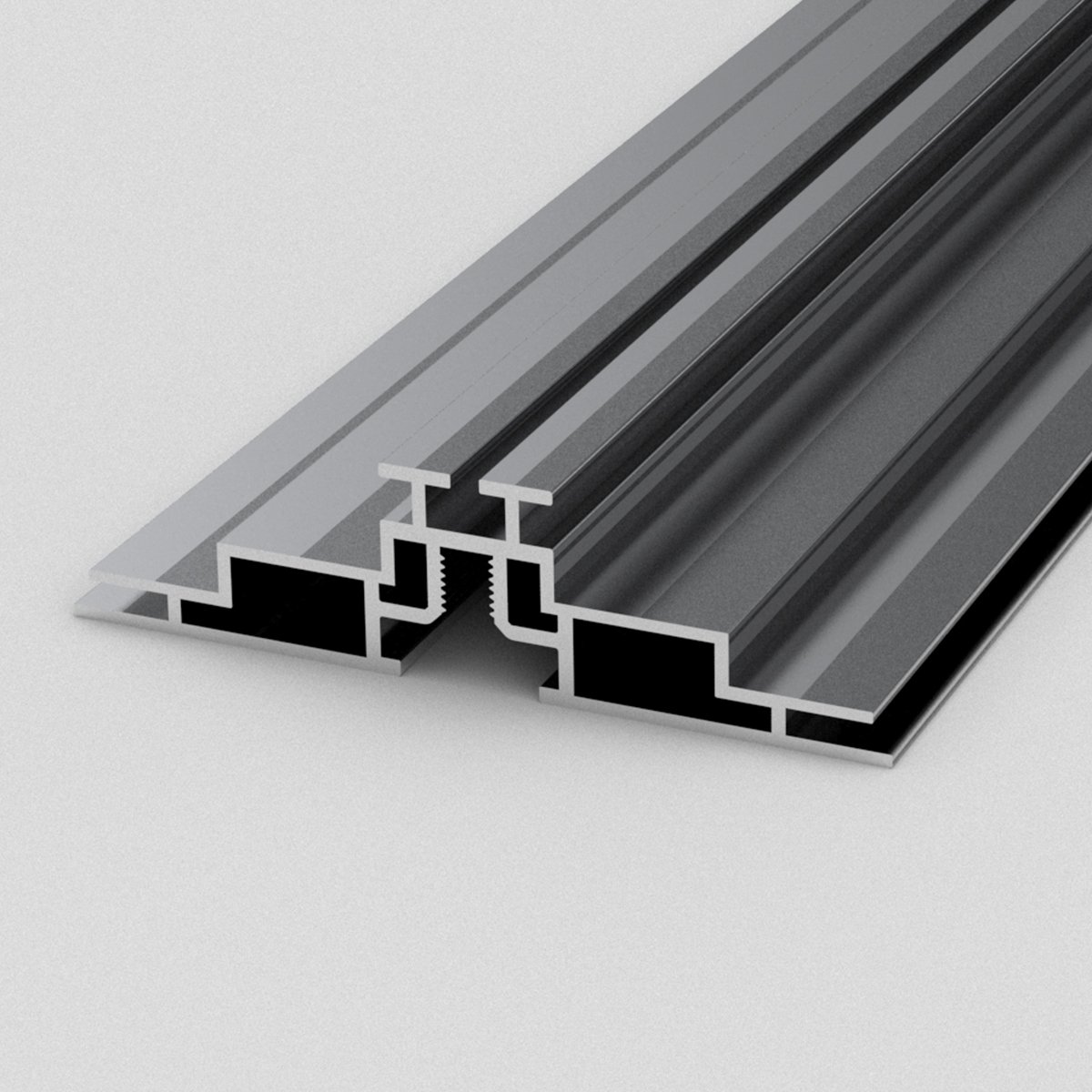Profil dwustronny LED BOX Xpowall 124 mm
